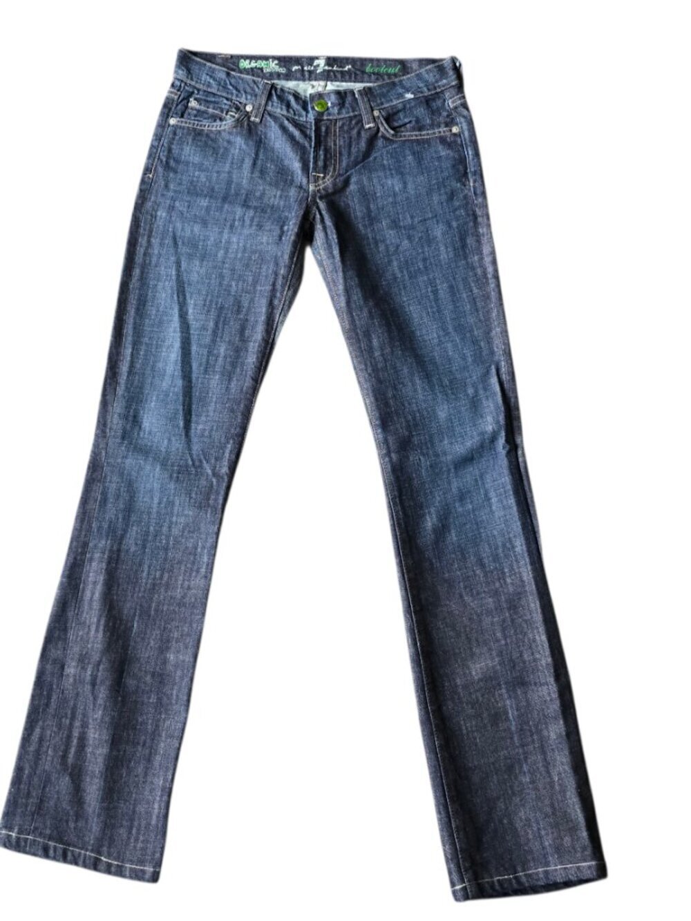 7 For All Mankind Bootcut women's Blue Jeans. Size 26